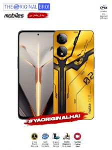 ZTE Nubia Neo 2 5G - 8GB RAM - 256GB Storage - PTA Approved - 12 Months Warranty - Yellow - The Original Bro Mobiles - TOB51